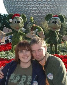 Cassie & Mike at Walt Disney World